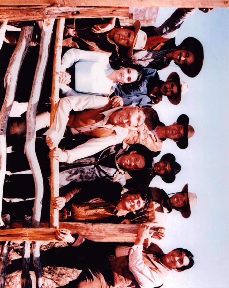 High Chaparral Group Photo Print showcasing iconic Western themes.