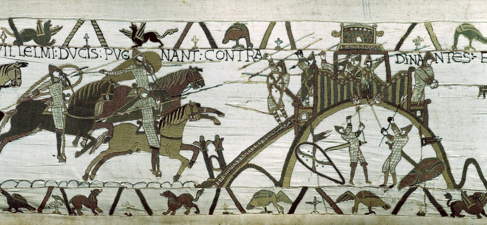 The Bayeux Tapestry historical art print poster