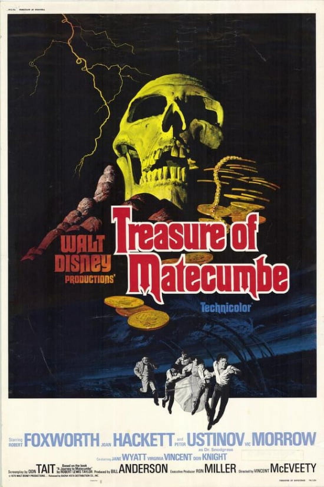 The Treasure of Matecumbe Movie Poster - 11x17 print