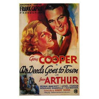 Mr. Deeds Goes to Town Movie Poster 11x17 - Classic Film Art