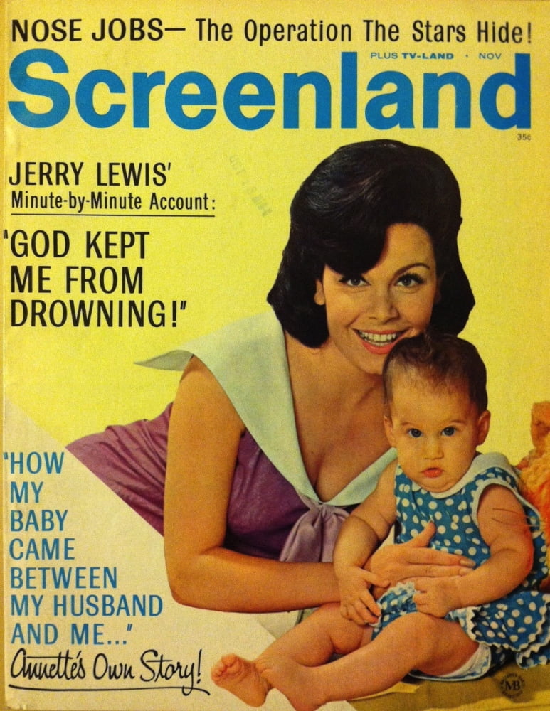 Annette Funicello Screenland Magazine Photo Print in multiple sizes
