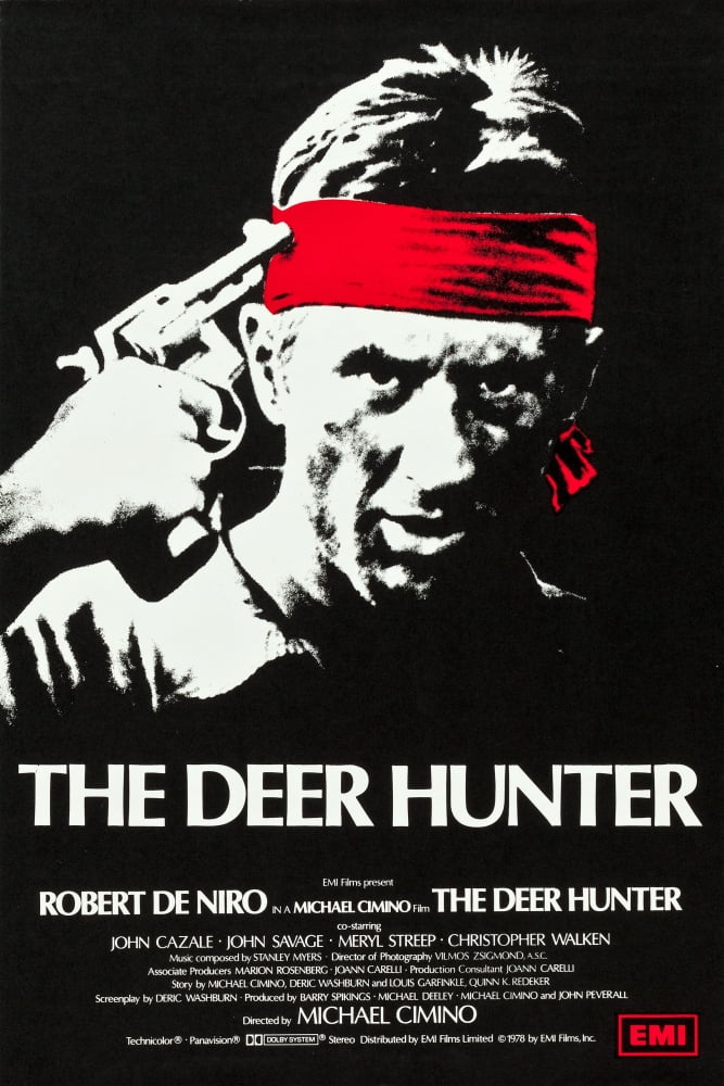 The Deer Hunter Movie Poster featuring Robert De Niro, 1978 Masterprint
