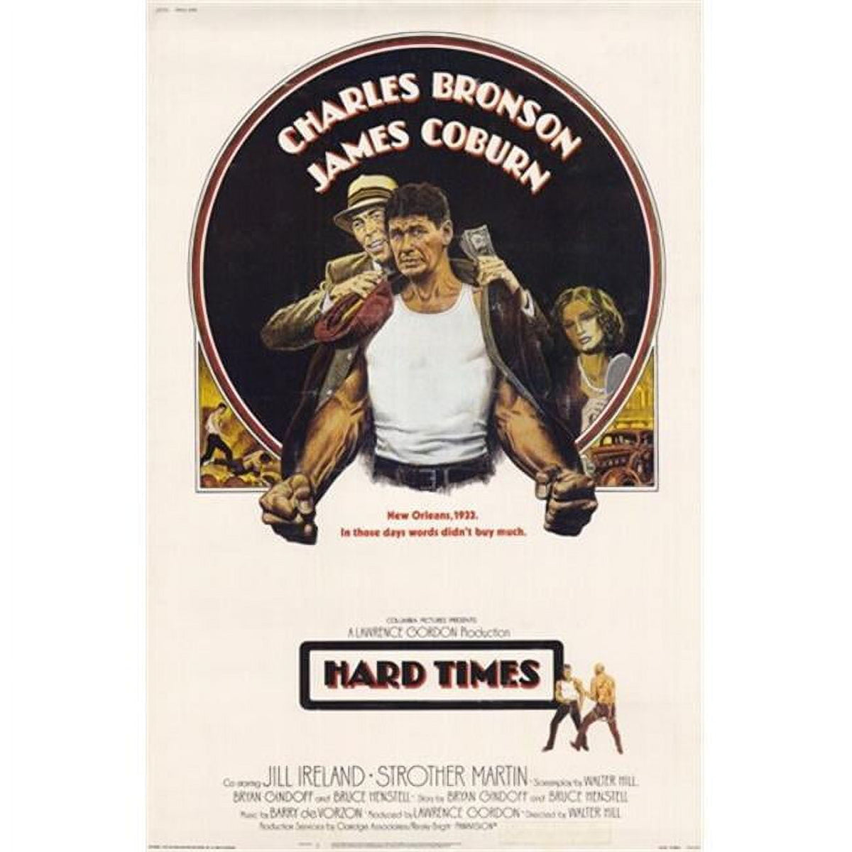 Hard Times Movie Poster 11x17 print for movie enthusiasts.
