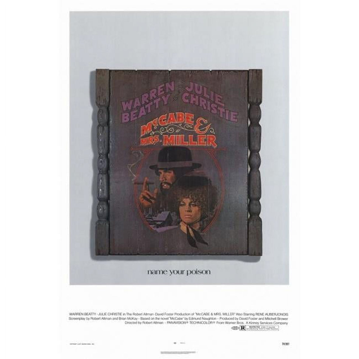 McCabe & Mrs. Miller Movie Poster Print 27x40