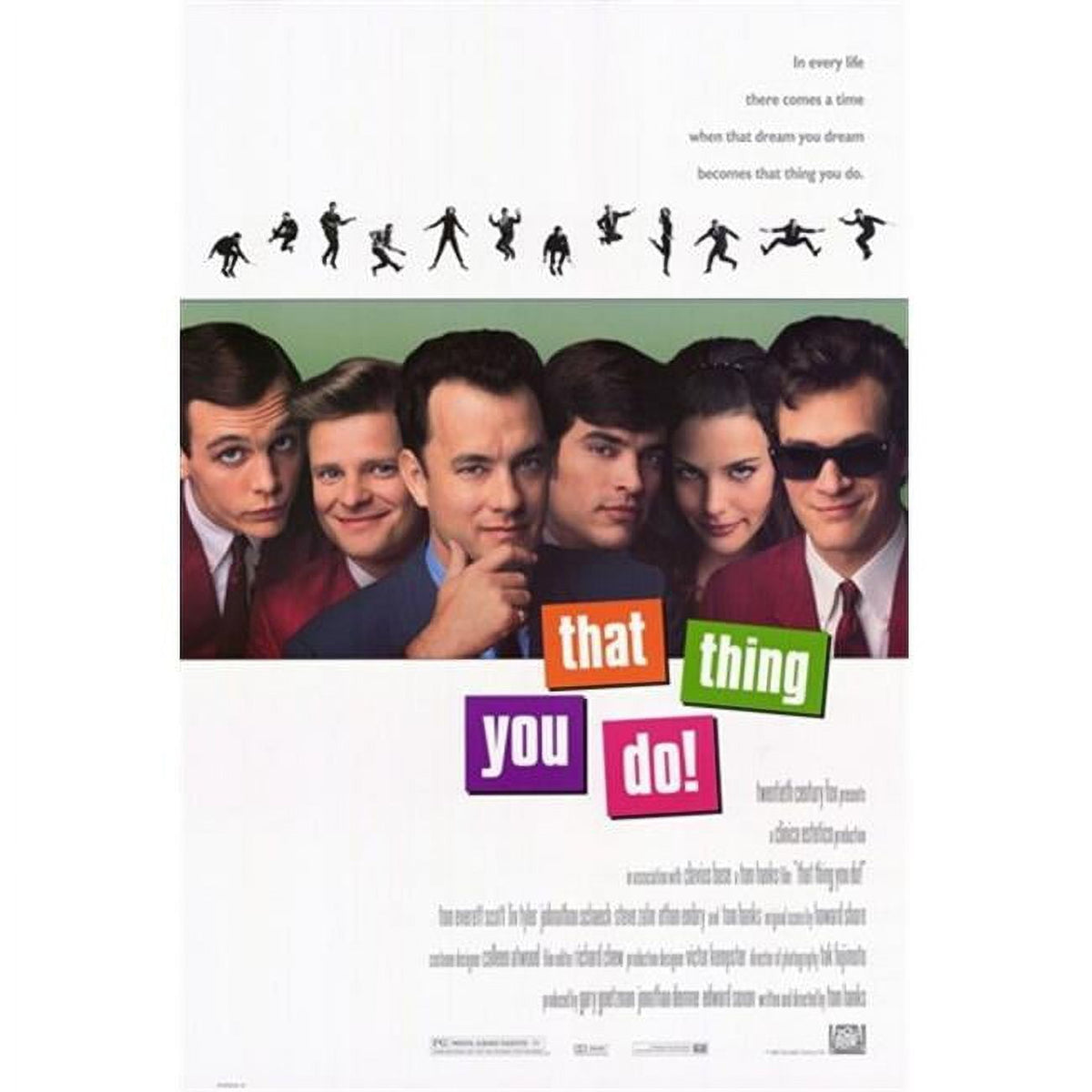 That Thing You Do Movie Poster 11x17 print featuring vibrant colors and iconic imagery.