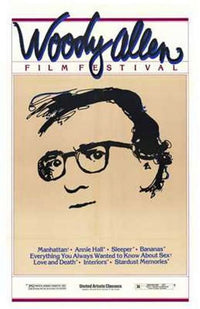 Woody Allen Film Festival Movie Poster 11x17 print showcasing classic cinema.