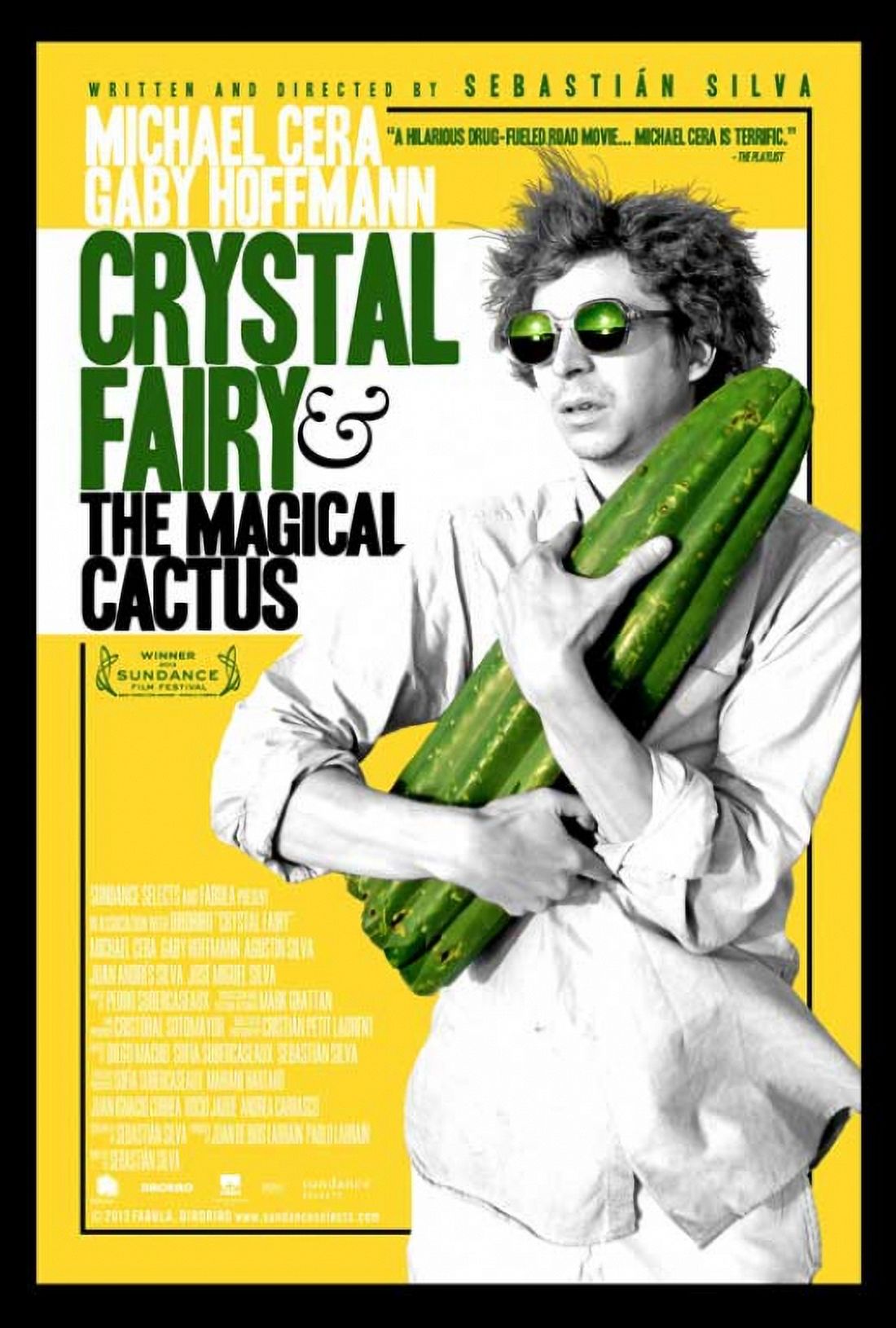 Crystal Fairy Movie Poster Print - colorful and whimsical cinema art.