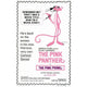 The Pink Panther movie poster 11x17 print featuring the iconic character.