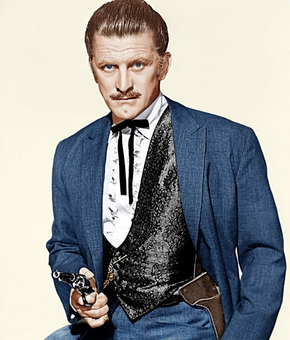 Gunfight At The OK Corral photo print featuring Kirk Douglas from 1957.