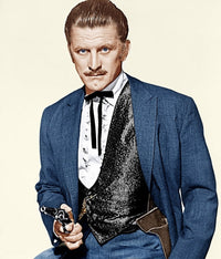 Gunfight At The OK Corral photo print featuring Kirk Douglas from 1957.