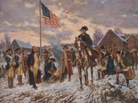 Washington at Valley Forge poster print by Edward Percy Moran