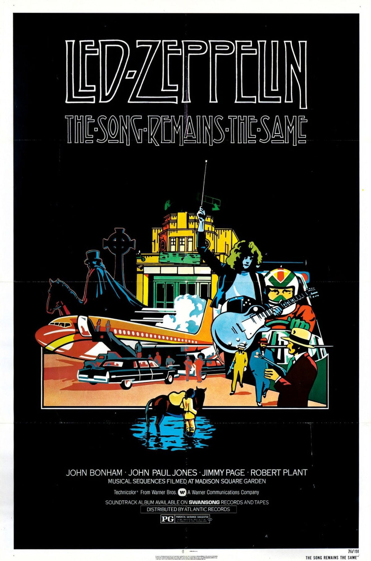 The Song Remains The Same Photo Poster Print - Music Art