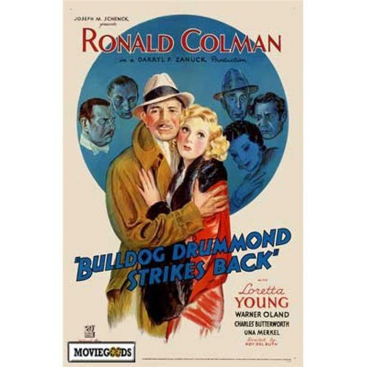 Bulldog Drummond Strikes Back Movie Poster Print 27x40