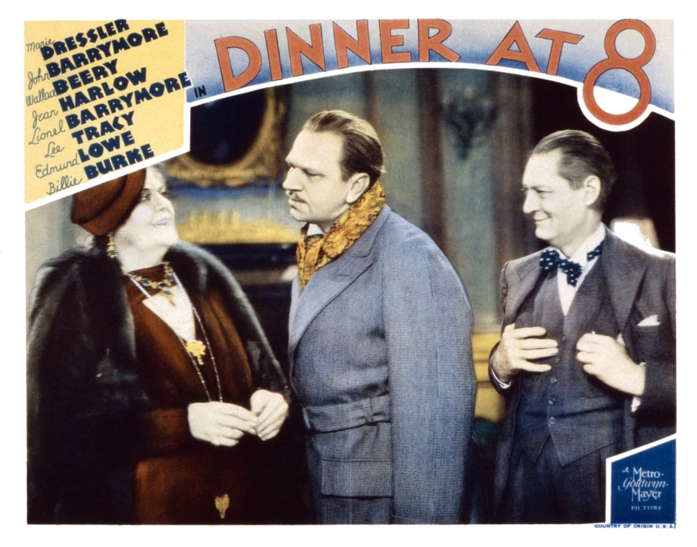 Dinner at Eight photo print showcasing an elegant gathering scene, available in multiple sizes.