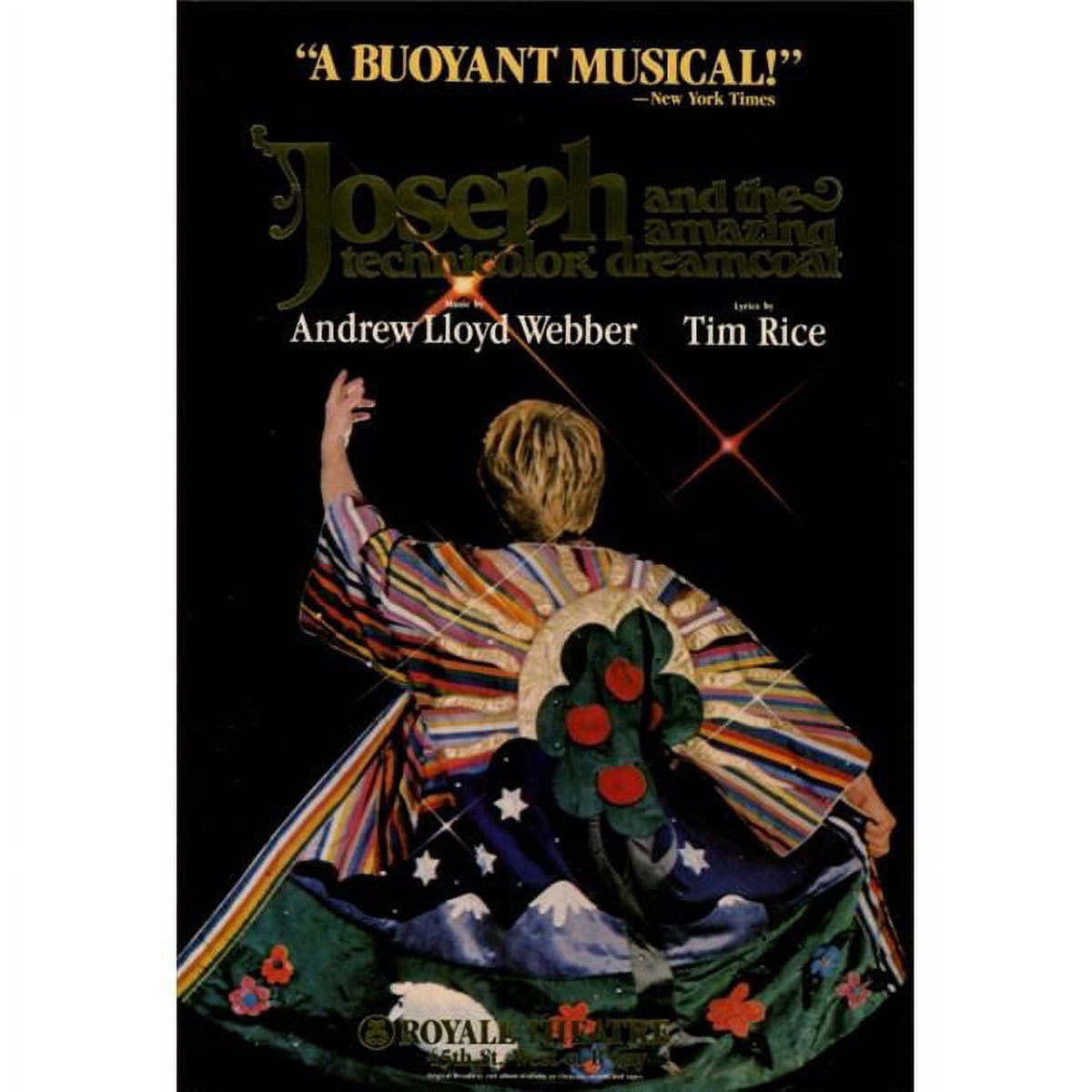 Joseph and the Amazing Technicolor Dreamcoat Movie Poster Print 27x40