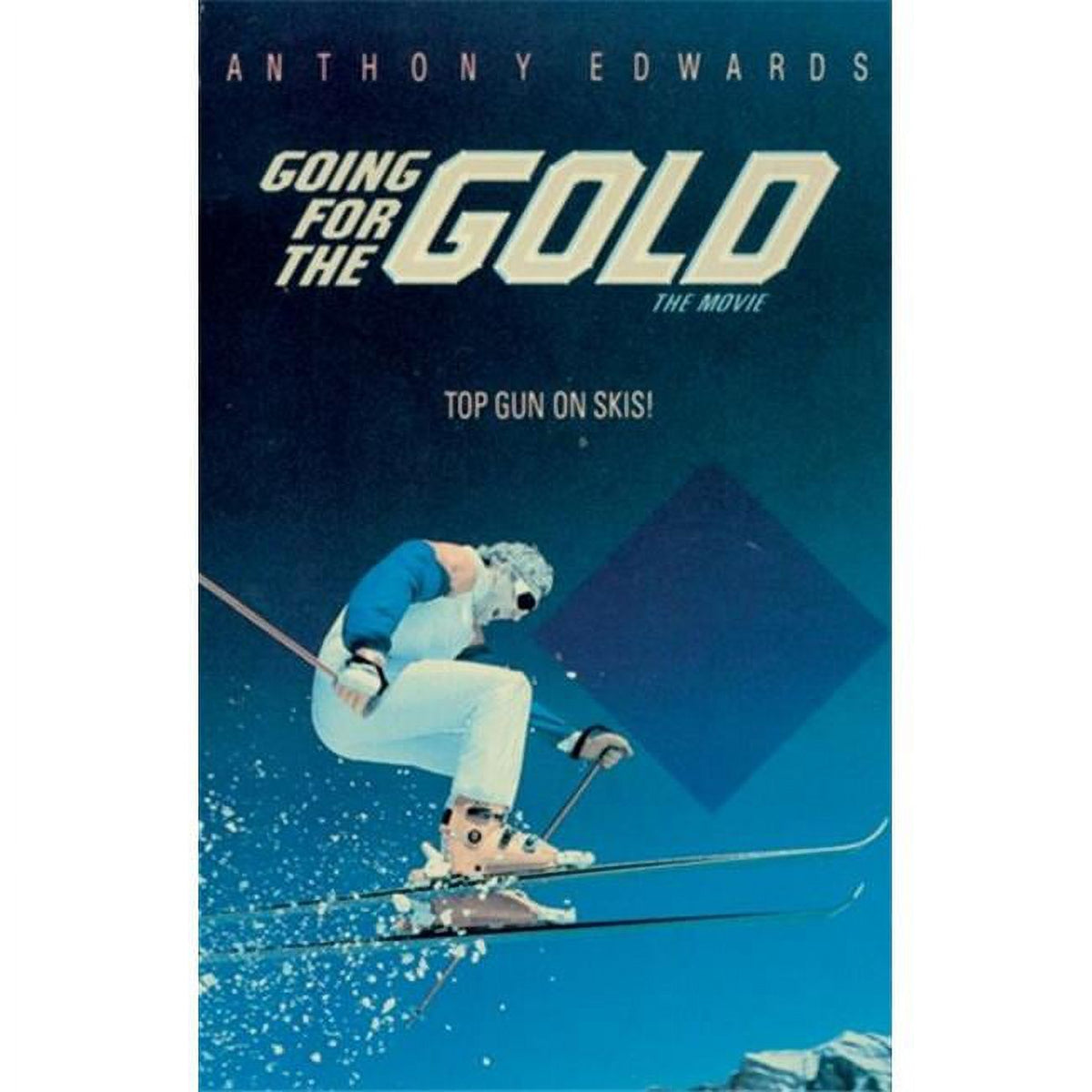 Going for the Gold movie poster featuring Bill Johnson's inspiring story, 11x17 size.