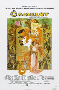 Camelot Movie Masterprint Poster featuring Richard Harris and Vanessa Redgrave