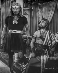 A Scene From The Ten Commandments Movie Photo Print