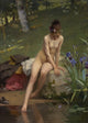 The Little Shepherdess 1892 Art Print by Paul Peel