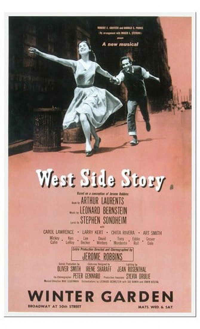 West Side Story Broadway Movie Poster 11x17