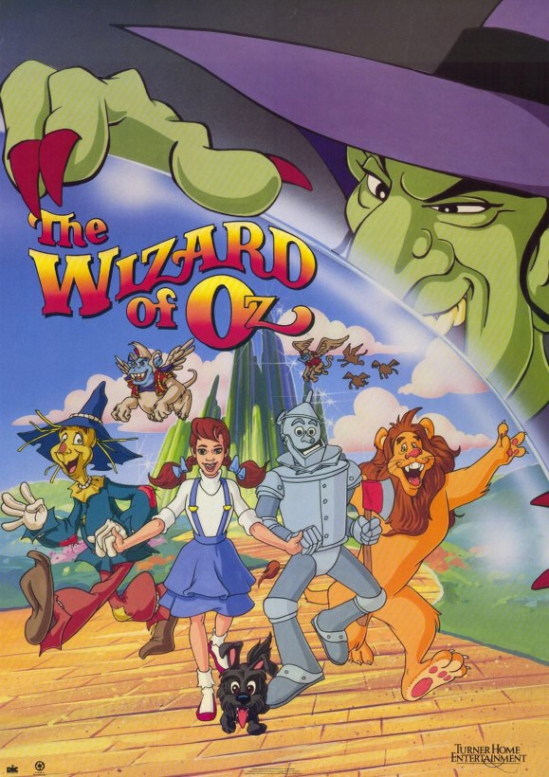 The Wizard of Oz animated movie poster 11x17 print