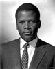 Sidney Poitier iconic photo print capturing the legendary actor.