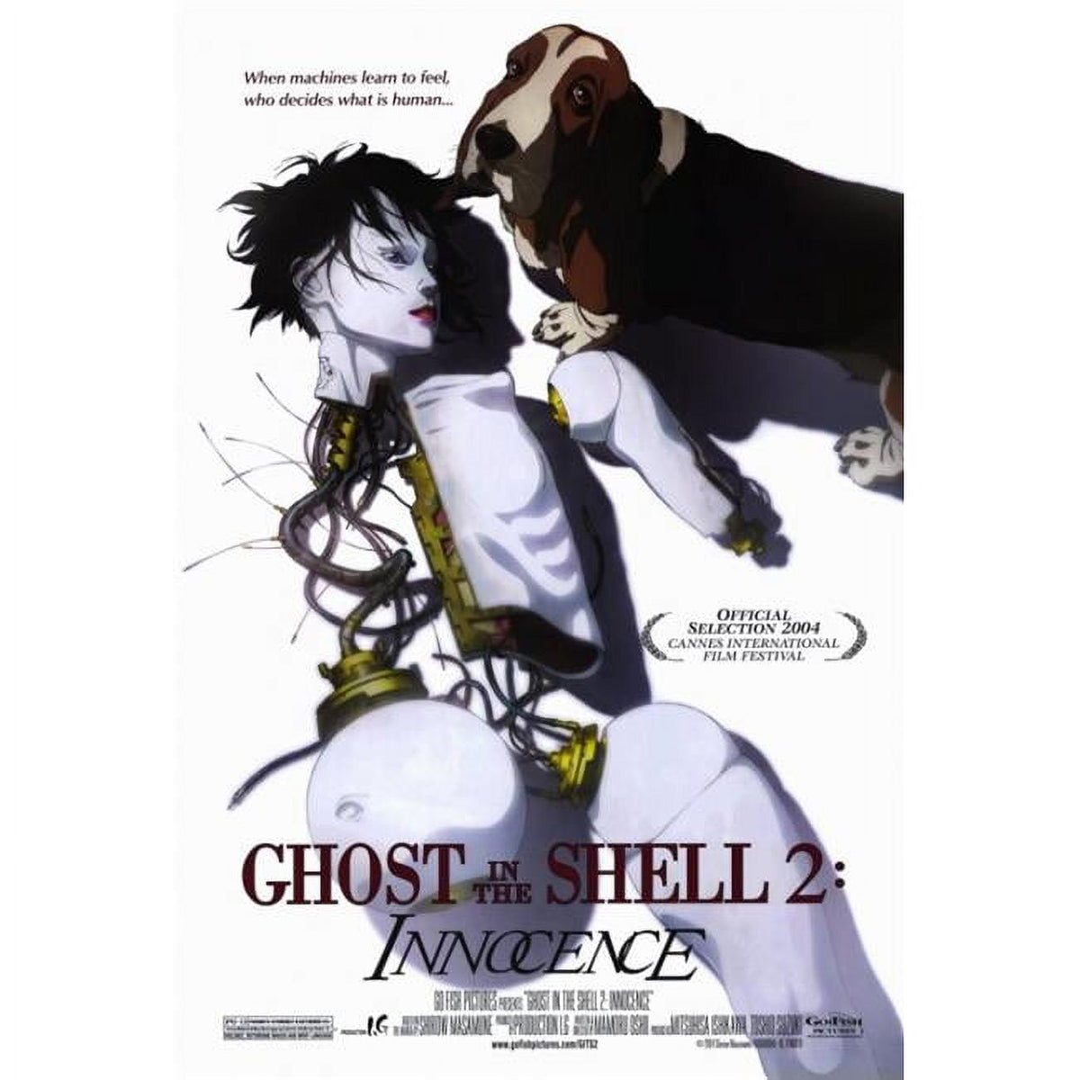 Ghost in the Shell 2: Innocence Movie Poster Print 27x40