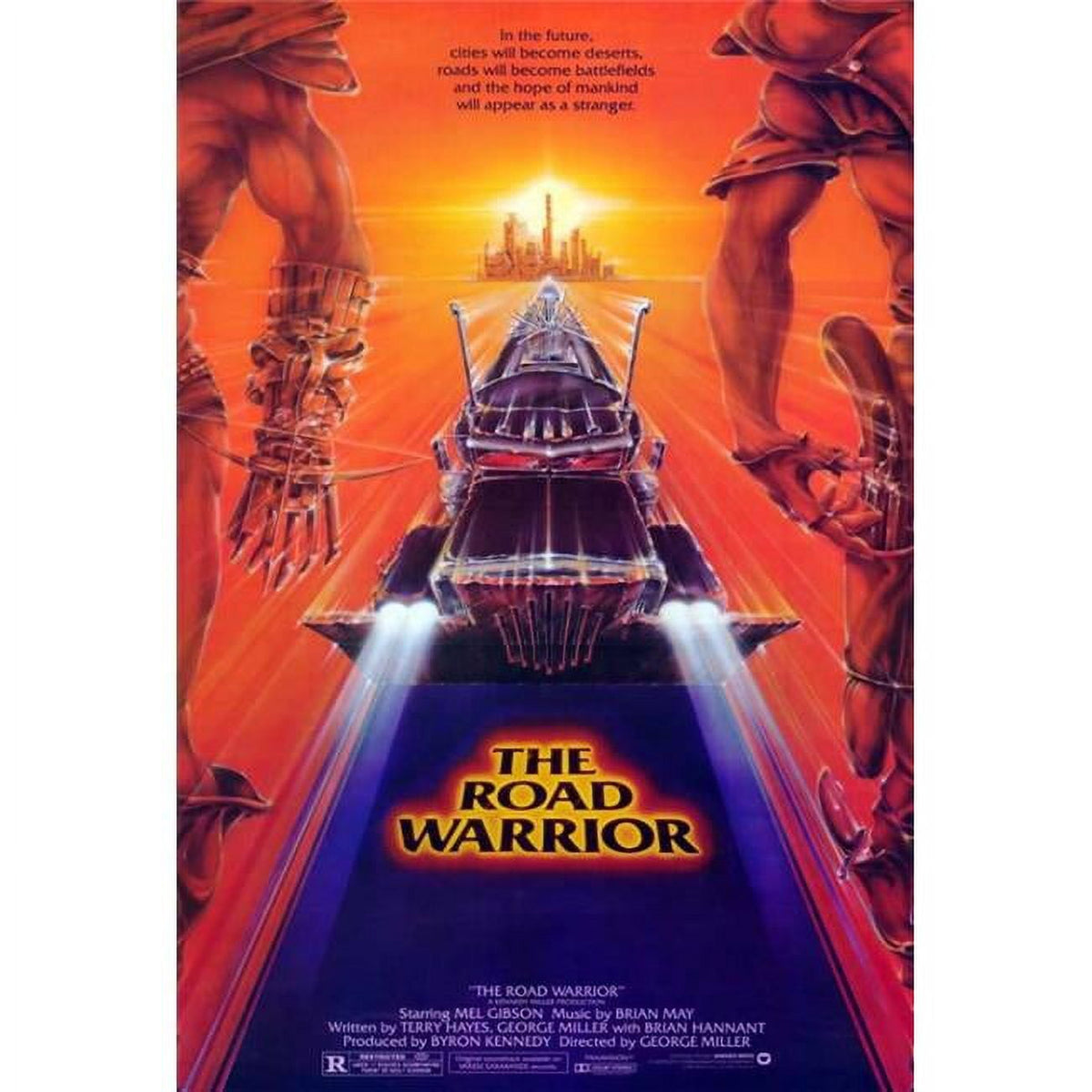 Mad Max 2: The Road Warrior Movie Poster Print - 27x40