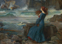 Miranda - The Tempest Art Print by John William Waterhouse