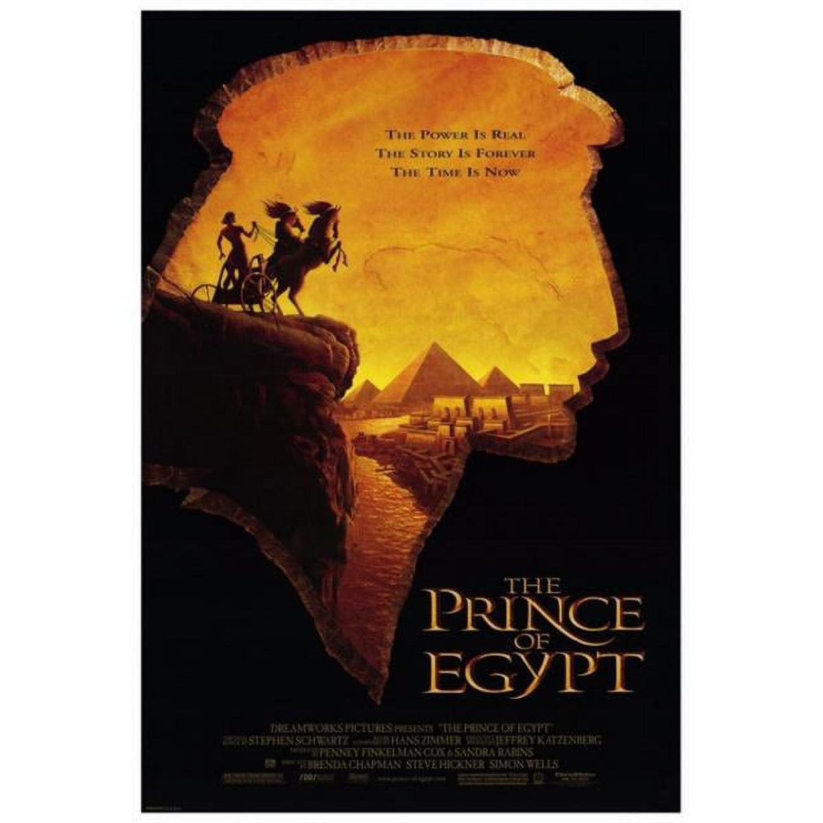 Prince of Egypt Movie Poster Print 27x40 vibrant artwork