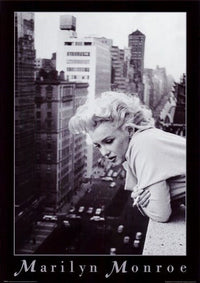 Marilyn Monroe NYC Balcony Movie Poster 11x17 - Classic Hollywood Art