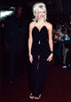 Anna Nicole Smith smiling in a black outfit photo print