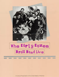 The Dirty Dozen Brass Band live concert poster print