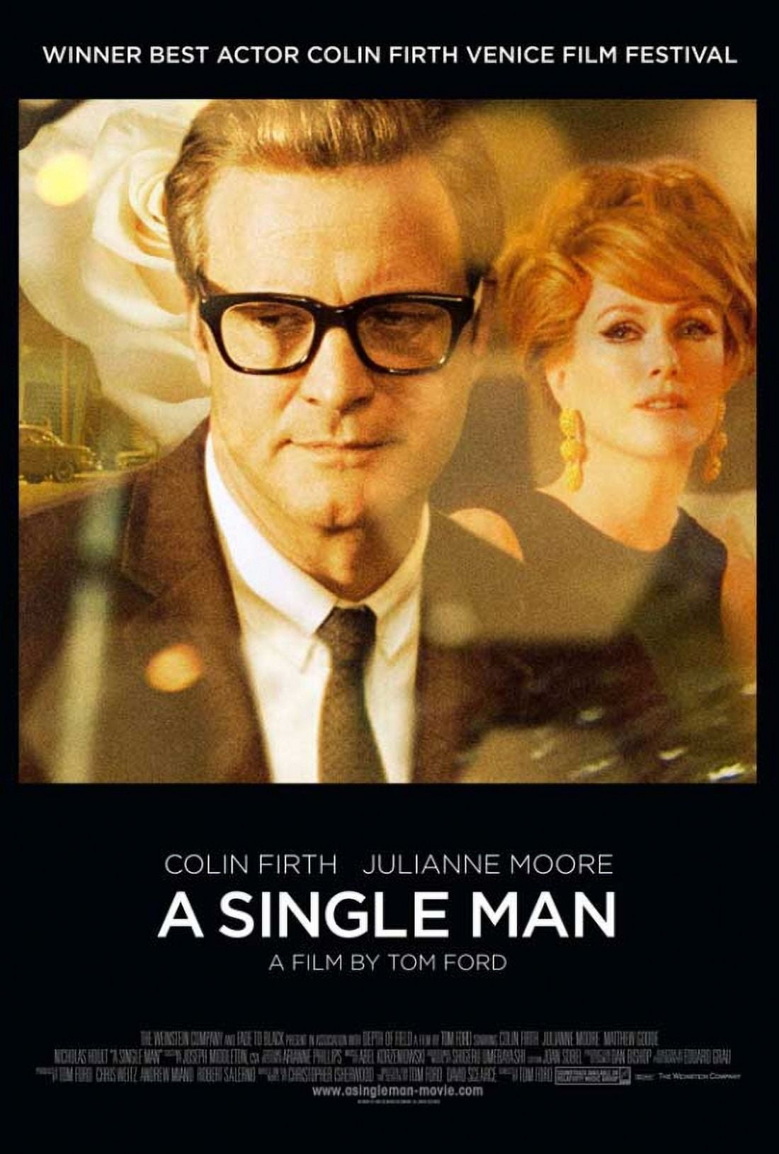 A Single Man movie poster 11x17 print showcasing cinematic art.