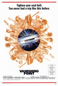 Vanishing Point Movie Poster Print 27x40 showcasing a thrilling car chase.