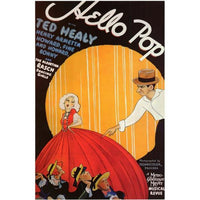 Hello Pop Movie Poster 11 x 17 Print showcasing modern pop culture