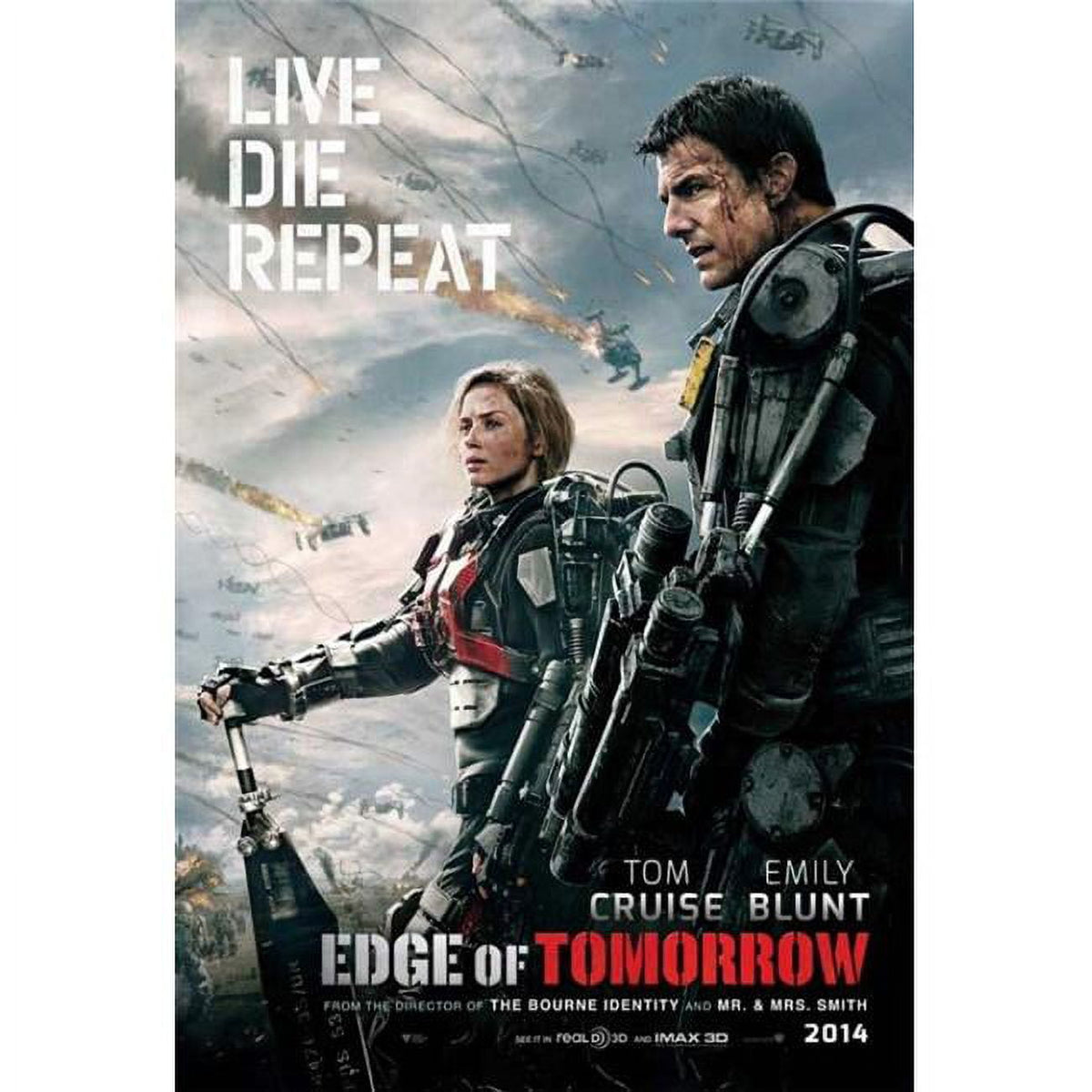 Edge of Tomorrow Movie Poster 11x17 size