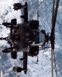 Boeing AH-64 Apache Helicopter Front End Photo Print