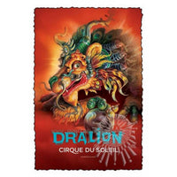Cirque du Soleil Dralion Movie Poster 11x17 vibrant wall art.