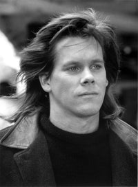 Kevin Bacon iconic photo print available in multiple sizes.