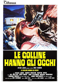 The Hills Have Eyes movie masterprint poster - 1977 Italian film