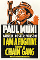 I Am A Fugitive From A Chain Gang Movie Masterprint Poster featuring Paul Muni