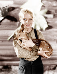 The Yearling 1946 photo print featuring Claude Jarman Jr.