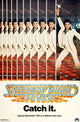 Saturday Night Fever Movie Masterprint Poster showcasing vibrant disco imagery.