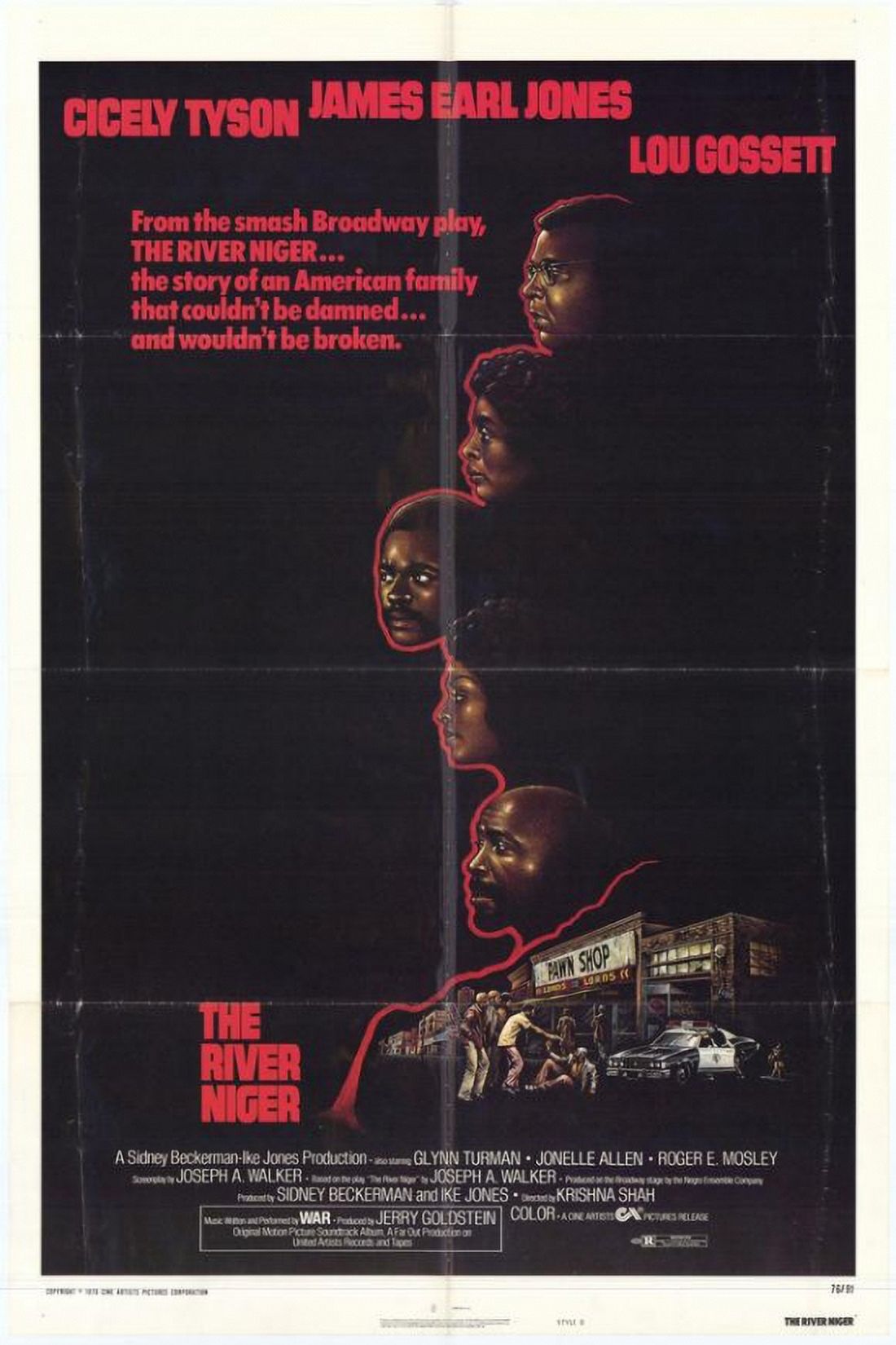 The River Niger Movie Poster - 11x17 print showcasing film drama.