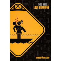 Wristcutters: A Love Story movie poster print featuring quirky design.