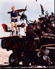 Lori Petty standing on a tank in a Tank Girl photo print