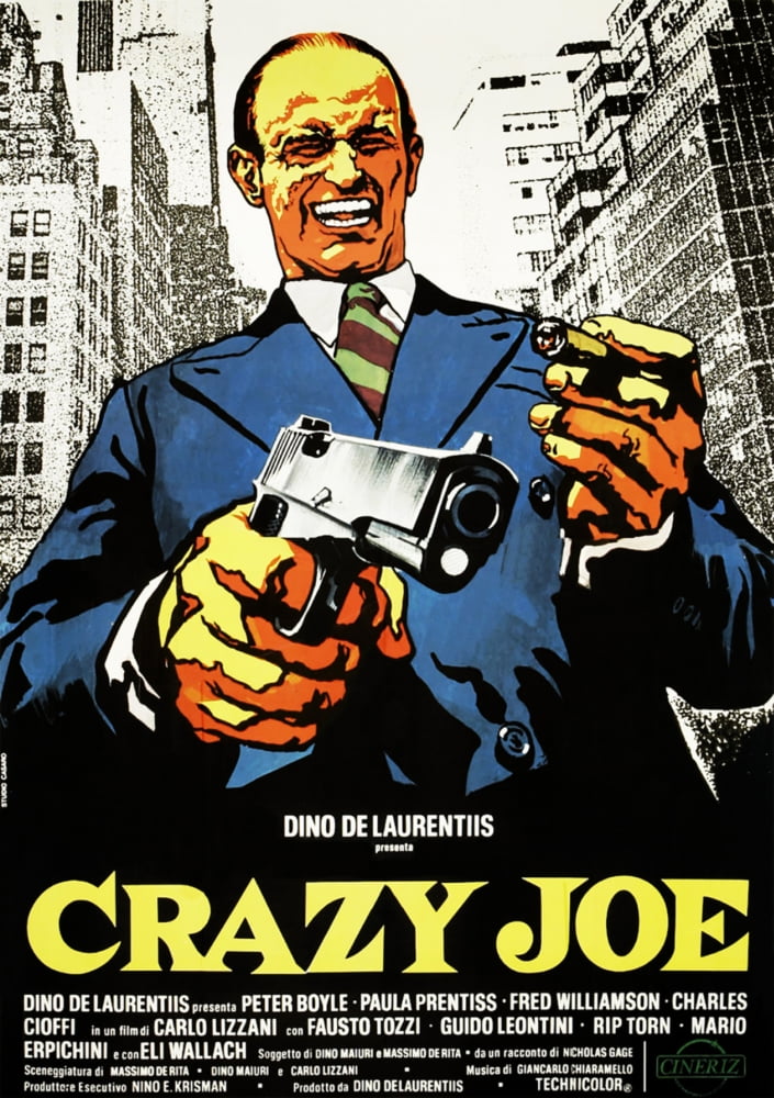 Crazy Joe 1974 Movie Masterprint Poster Print 11x17