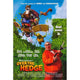 Over the Hedge movie poster print featuring animated characters.
