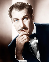 Vincent Price 1950s photo print available in 8x10 and 24x30 sizes.